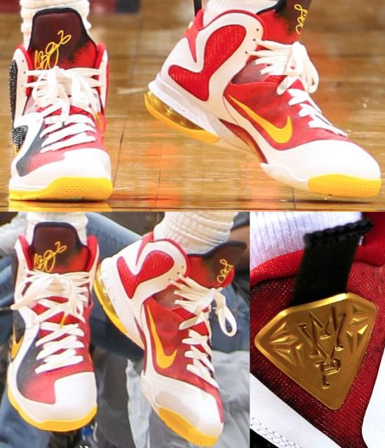 Sole Exclusive: LeBron James in his Nike Lebron 9 MVP Sneakers Detailed Images
