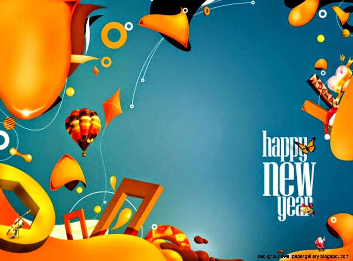 Top 10 creative New year wallpapers  New Year 2015