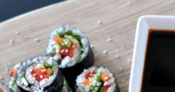 Vegetarian Sushi - Healthy Food Menu