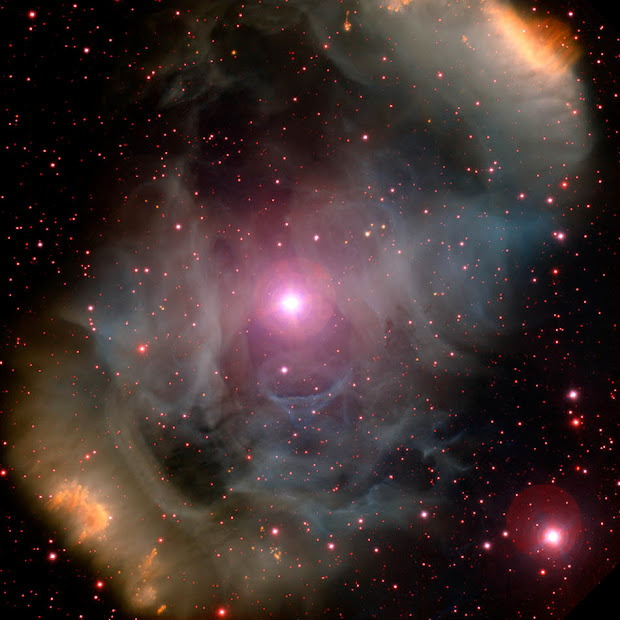 The Emission Nebula NGC 6164-5 imaged at Gemini South