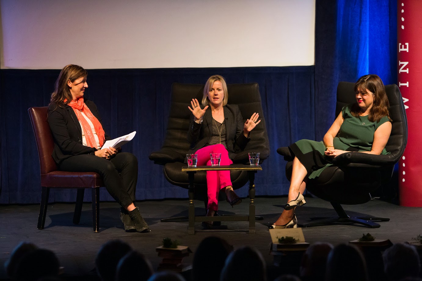 Lucy Cavendish interviews Jojo Moyes and Daisy Goodwin at the Henley Literary Festival