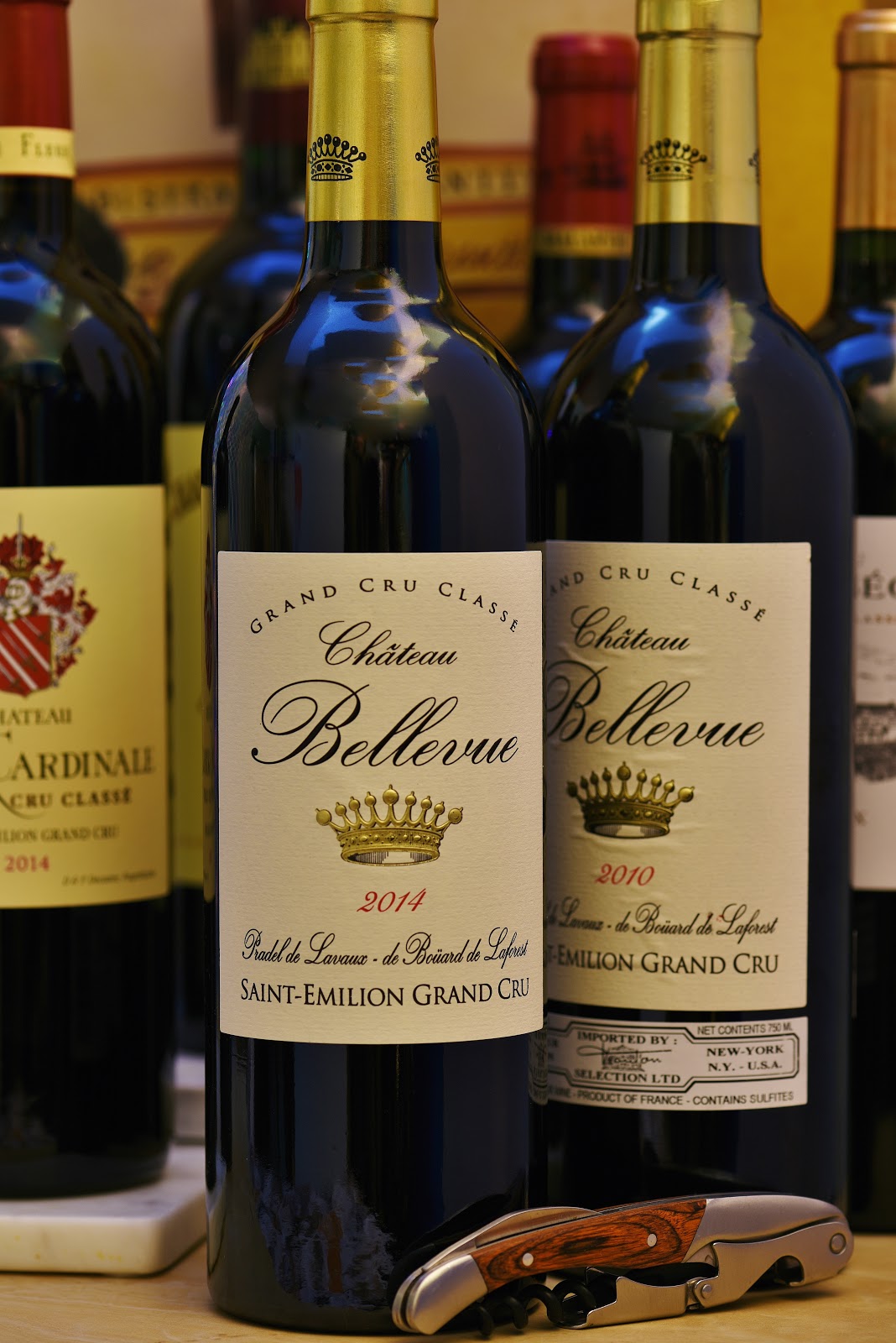 New Hampshire Wineman Château Bellevue St. Émilion Grand Cru Classé 2014 Bordeaux Red Wine