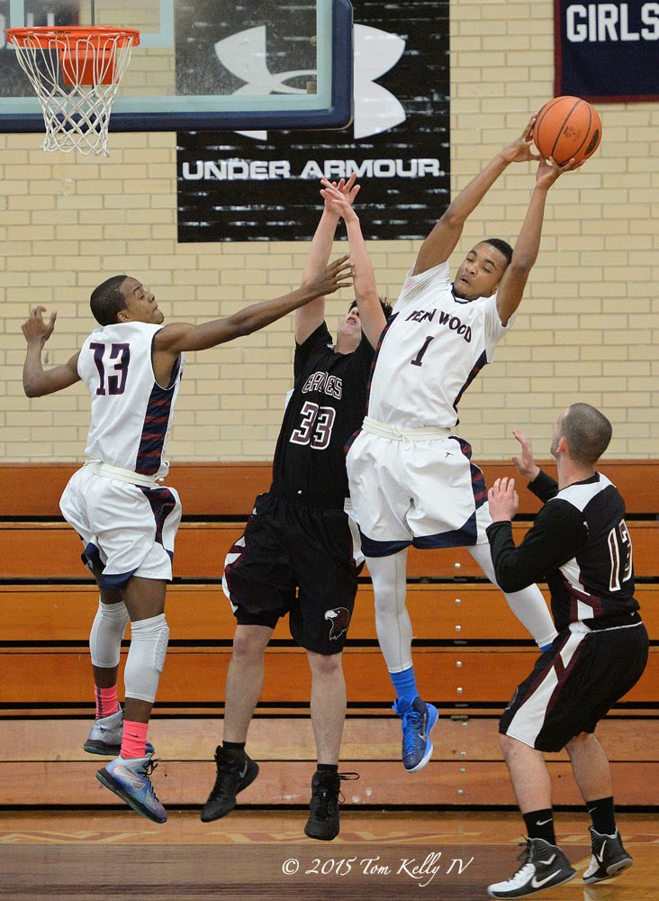 Tom Kelly IV Recent Works Penn Wood vs Chichester boys basketball