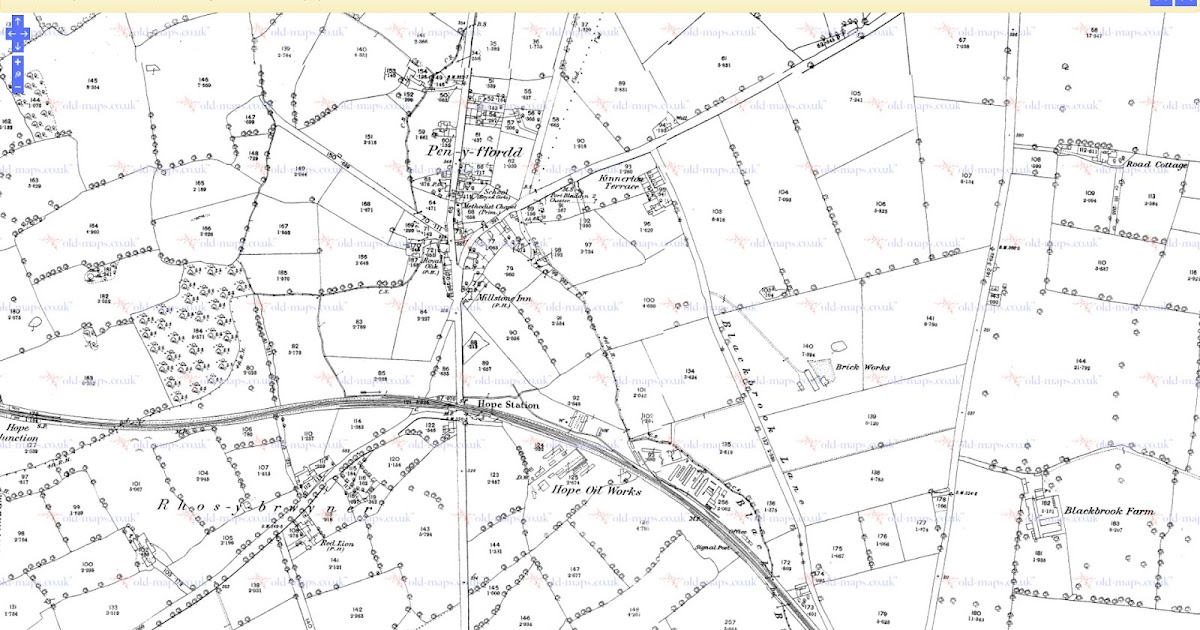Penyffordd and District A Personal View Penyffordd Historic Map