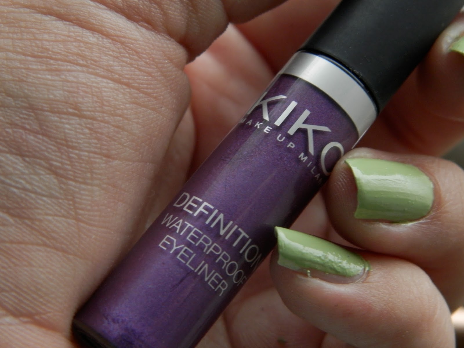 [Swatch] KIKO Definition Waterproof Eyeliner Liquid Noch ein Make Up