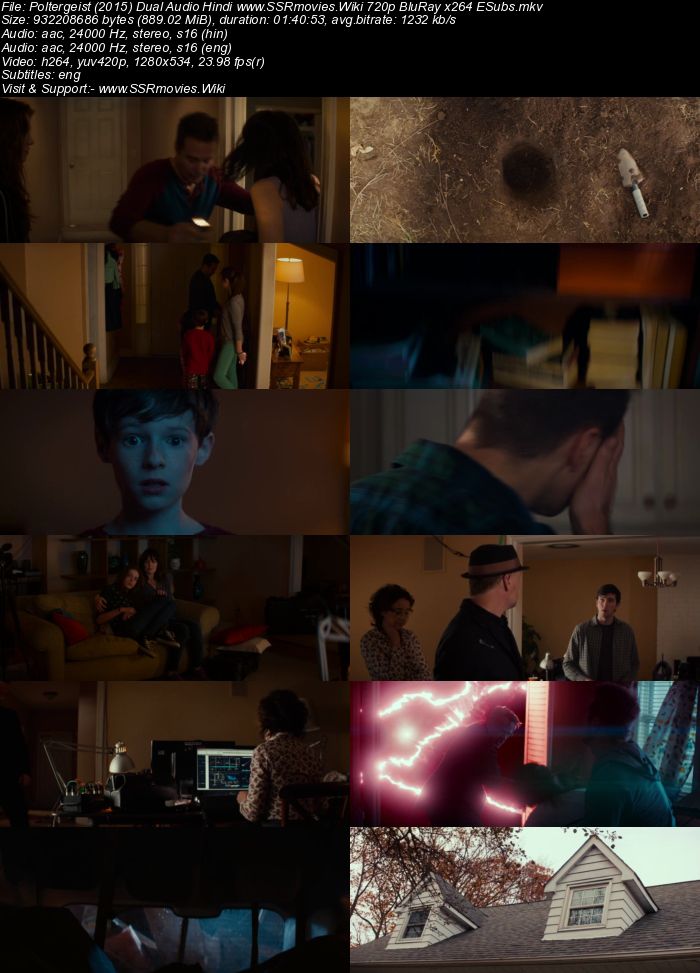 Poltergeist (2015) Dual Audio Hindi 480p BluRay x264 300MB ESubs Movie Download