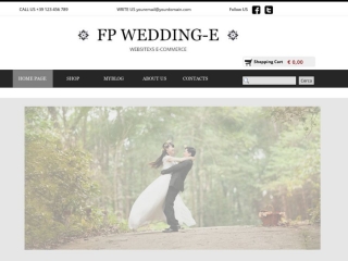 Wedding Planner - WebSite X5