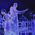 Sculptures de glace dédiées à Disneyland Paris