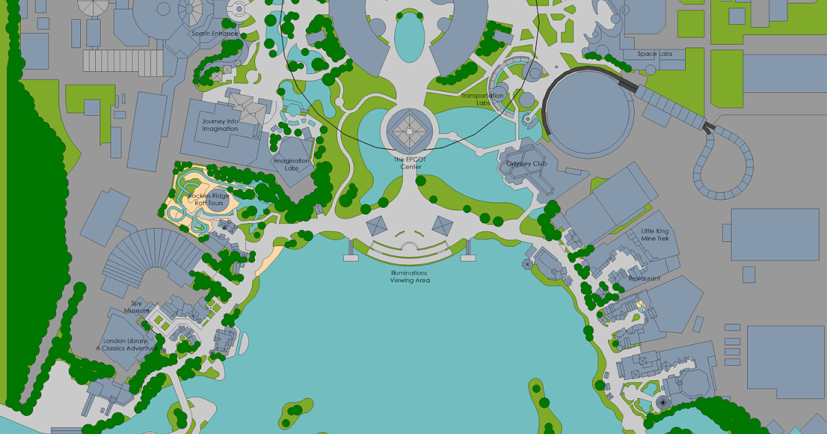 Imagineerland EPCOT Park Plan