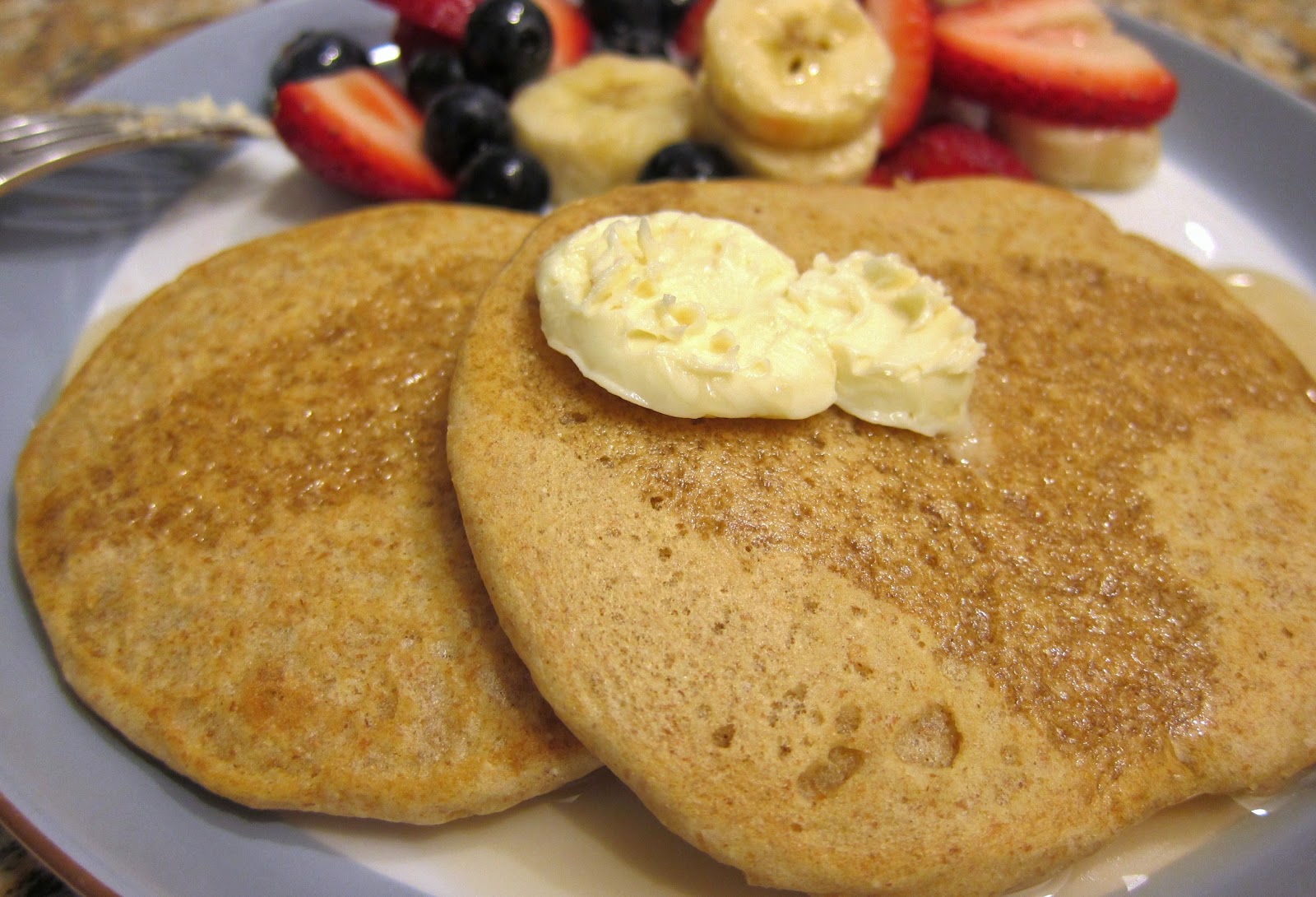 The Vegan Chronicle: Whole Wheat Buttermilk Pancakes