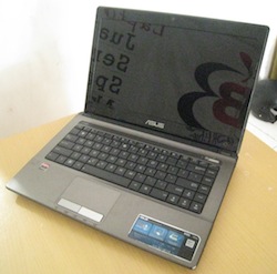 jual laptop bekas asus x43u