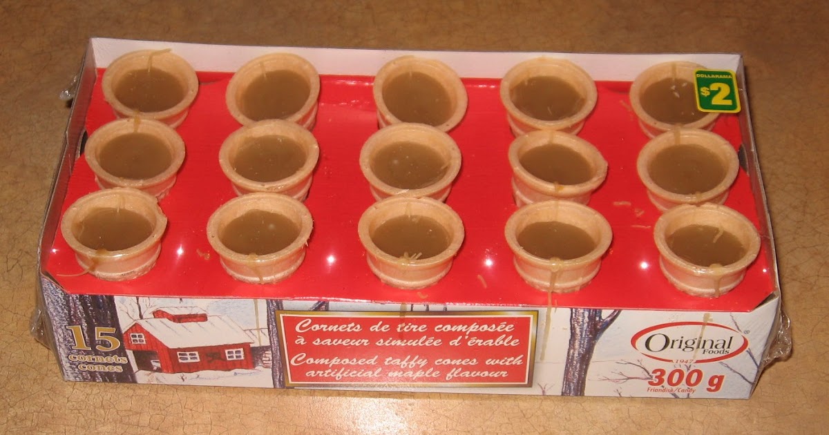de tire à saveur d'érable de tire à saveur d'érable