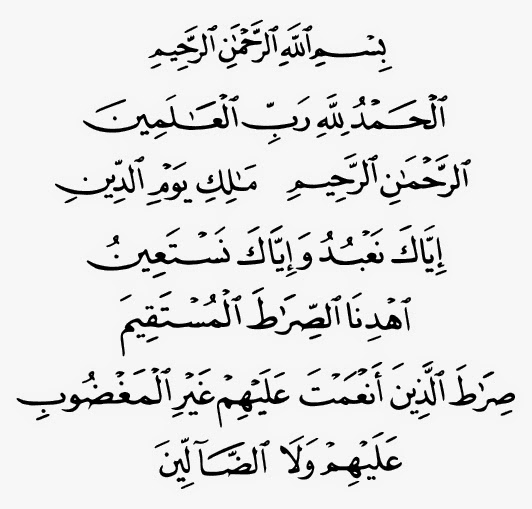 Сура алхам картинка