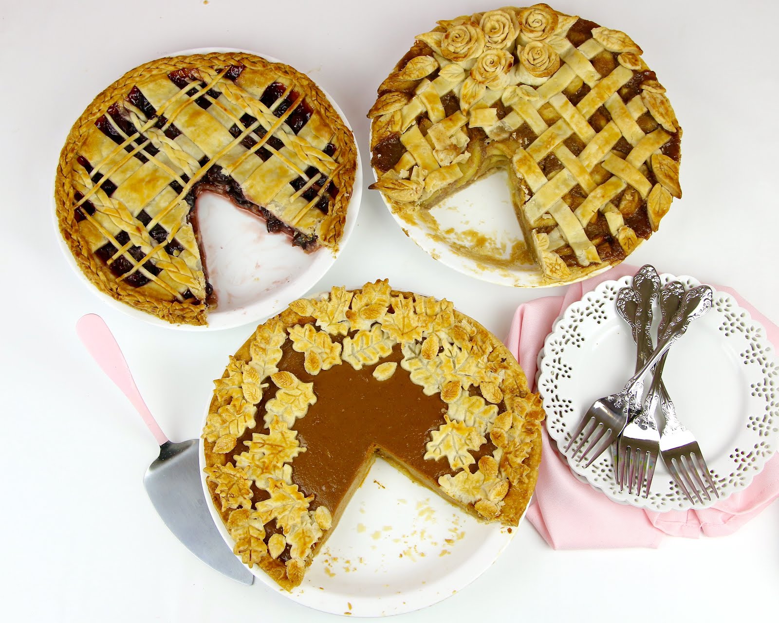 {VIDEO} How to Make Decorative Pie Crusts 5 amazing pie crust designs