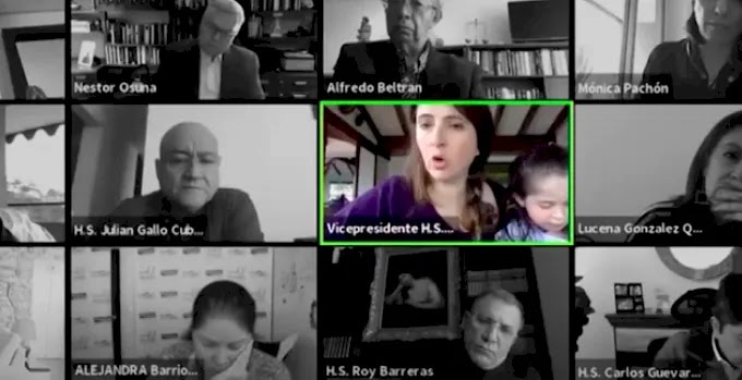#Vídeo "Te odio", hija de Paloma Valencia se lo grita en virtual #Vídeo "Te odio", hija de Paloma Valencia se lo grita en virtual