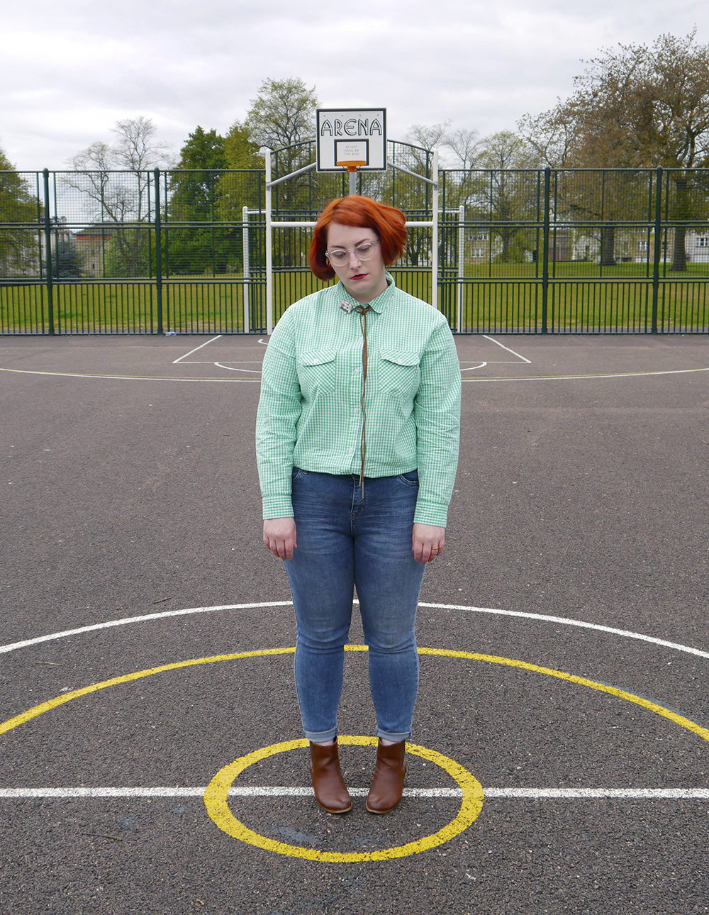 Unlikely Style Icon: Pedro Sanchez Unlikely Style Icon, blog birthday, Wardrobe Conversations, Scottish bloggers, Scottish fashoin bloggers, Dundee bloggers, Pedro Sanchez, Vote for Pedro, Napoleon Dynamite style, Napoleon Dynamite costume, easy costume idea, film costume, movies costume idea, charity shop find, checked shirt, green gingham shirt, little lies boho necklace, cassestte brooch, cowgirl style, western style, simple wild west outfit, new look jeans, zara brown boots, bad hair day, #seewithiolla, iolla glasses, Iolla clear Bell frames