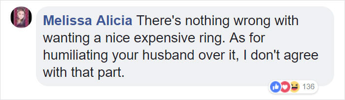 Woman Tries To Humiliate Her Fiancé For Buying Her A 'Cheap' Ring, But She Does Not Expect The Internet's Reaction Woman Tries To Humiliate Her Fiancé For Buying Her A 'Cheap' Ring, But She Does Not Expect The Internet's Reaction