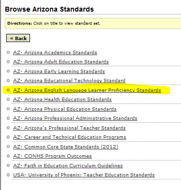 Az State Standards Math