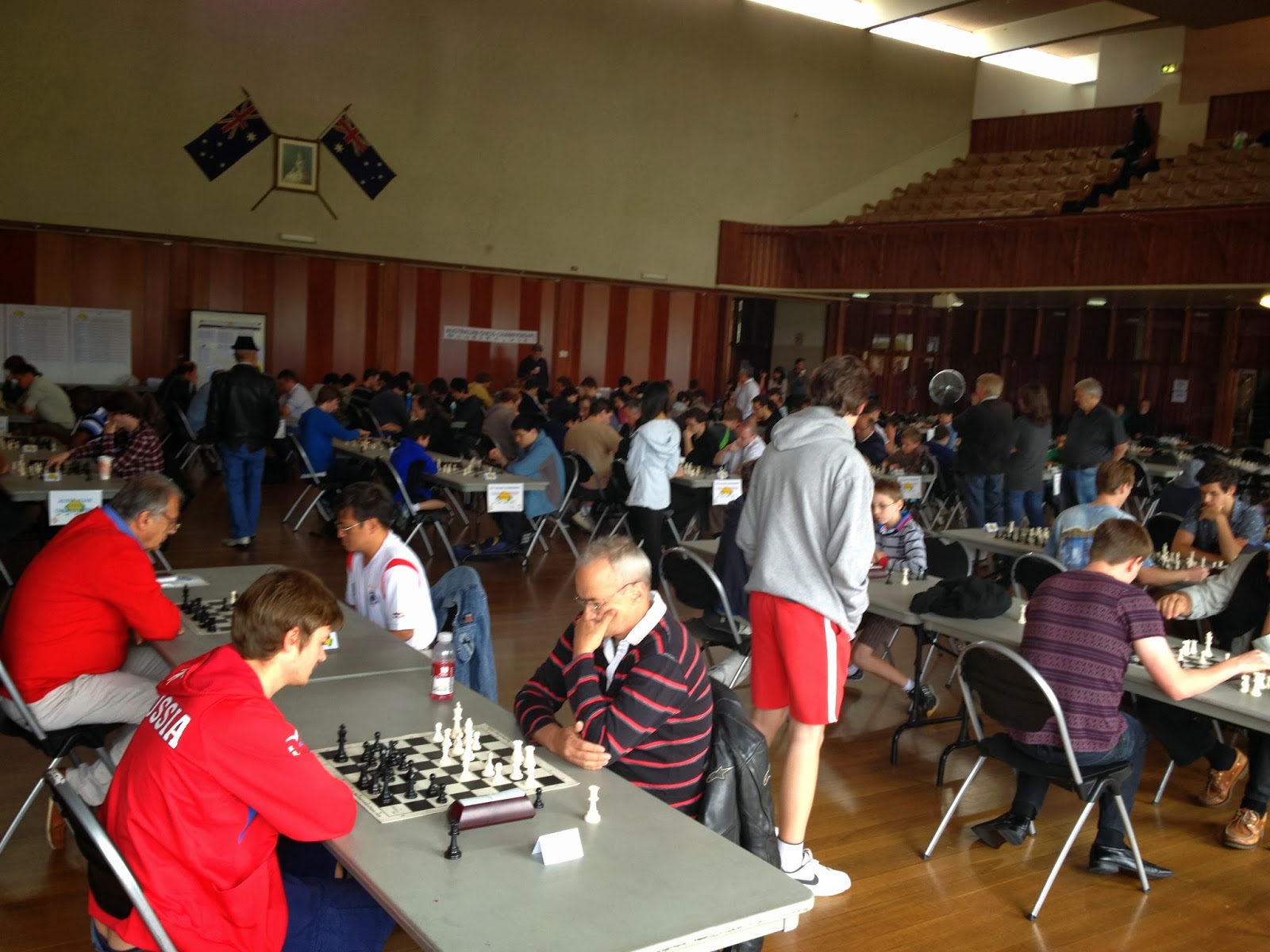 Melbourne Games Coach Australian Chess Championships the middle bit