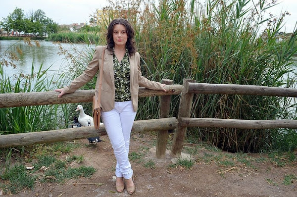 camuflaje, camuflage, patos, ducks, ripped jeans, estanque, playa de nules, fashion blogger, Castellón