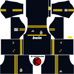 Real Madrid Kits 2011/2012 - Dream League Soccer