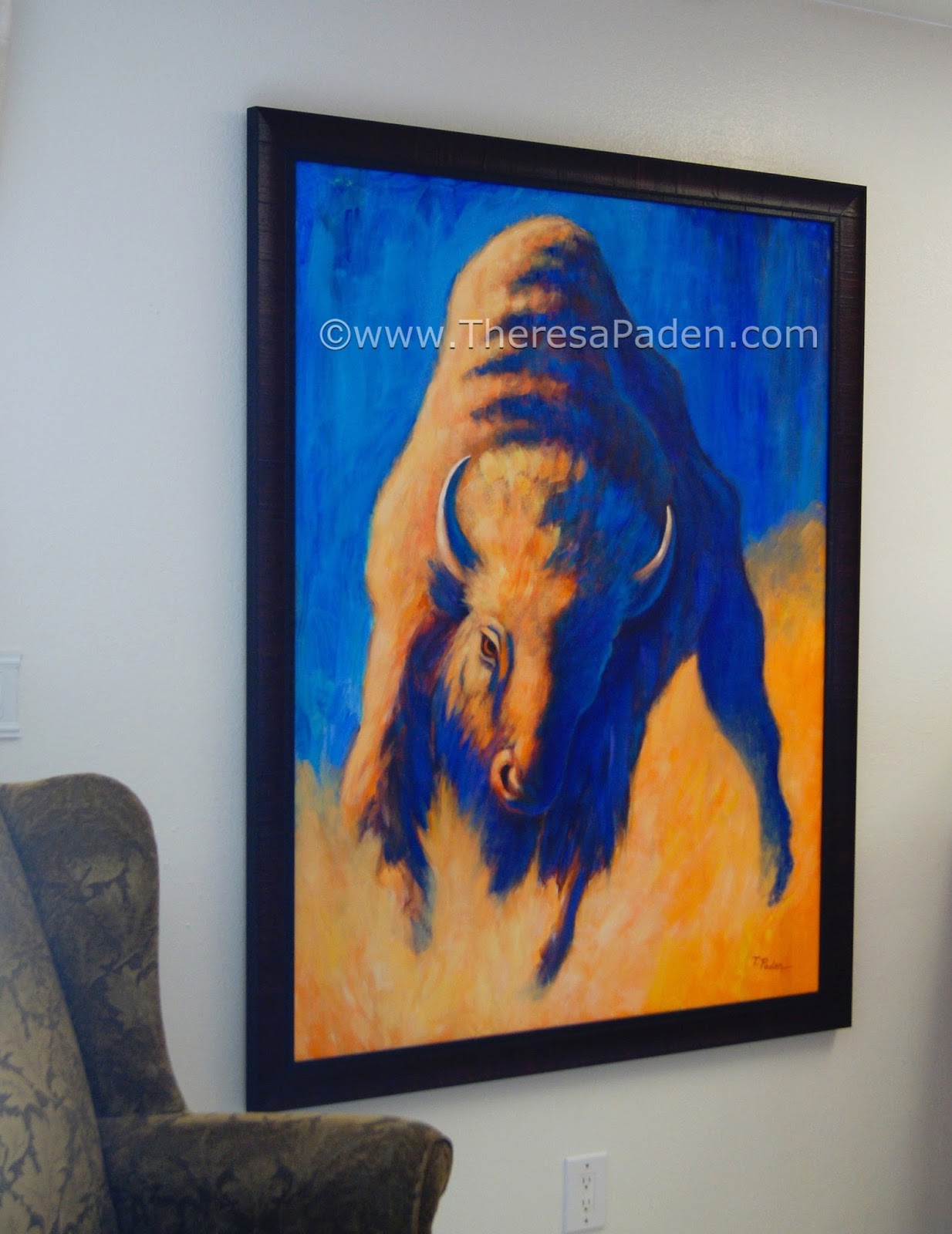 Colorful Southwestern Art American Wild West Art by Theresa Paden