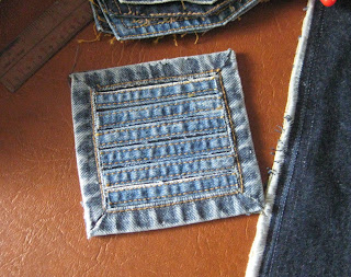 Crochet and Other Stuff: More recycled denim projects