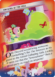 My Little Pony Smoozing at the Gala Equestrian Friends Trading Card