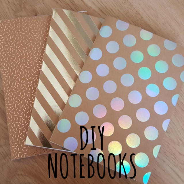 Hotfoil DIY notebooks tutorial Hotfoil DIY notebooks tutorial