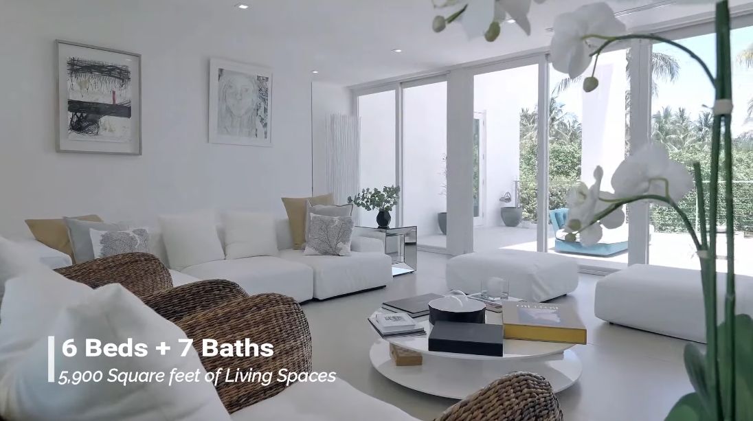 33 Interior Design Photos vs. 481 S Mashta Dr, Key Biscayne, FL Luxury Home Tour