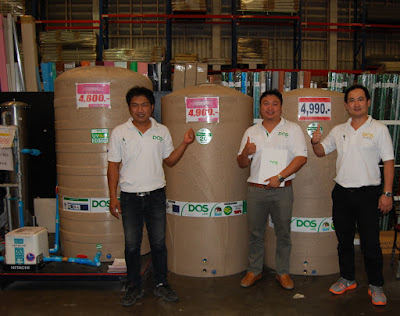 Buriram DOS water tanks executives at Ruangsangthai