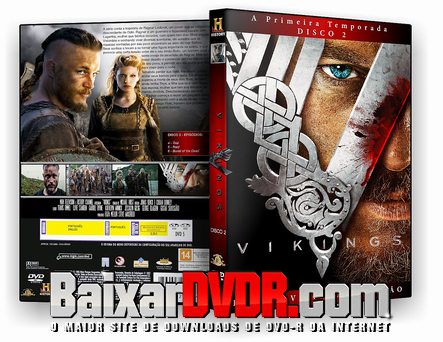 Vikings – 1ª Temporada Completa (2014) DVD-R Oficial Vikings – 1ª Temporada Completa (2014) DVD-R Oficial