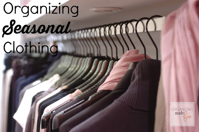 Organizing Seasonal Clothing :: OrganizingMadeFun.com