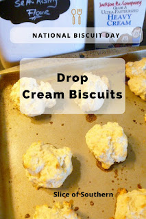 Want to learn how to make the easiest biscuits ever? Dug up from the family recipe box, these biscuits are ultra-tender and the fastest + easiest biscuits you'll ever bake! Slice of Southern