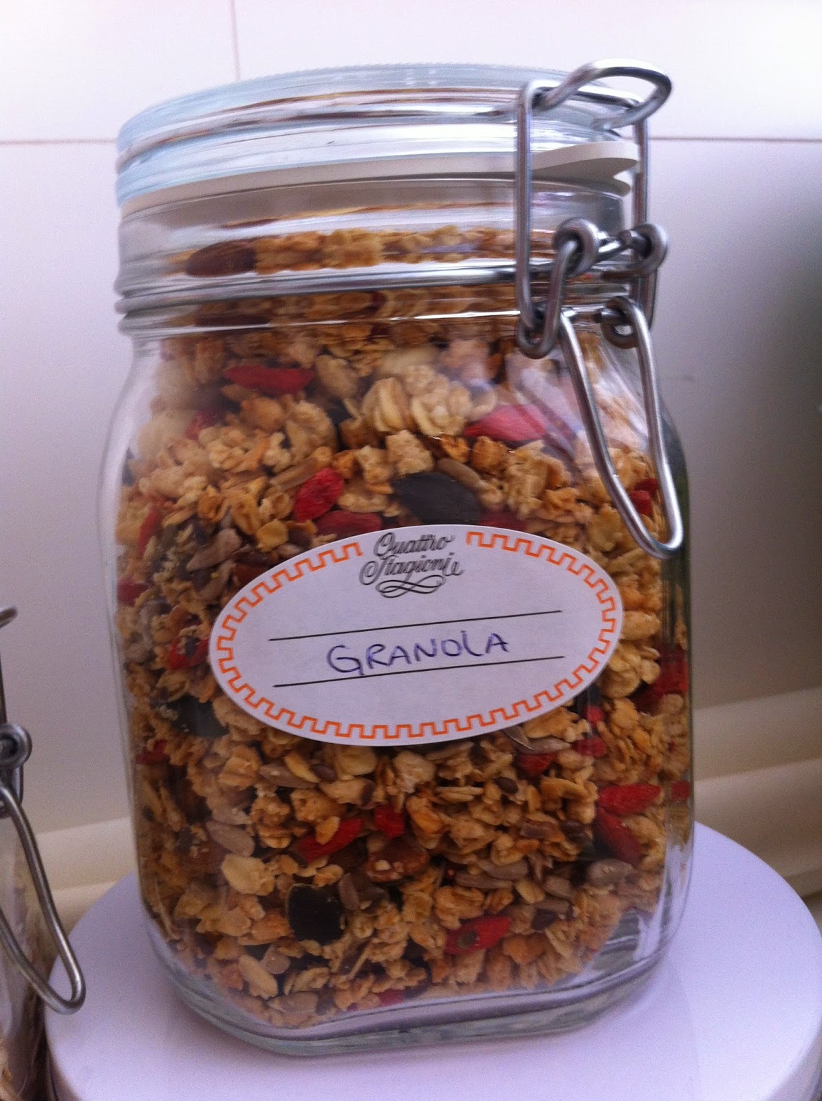 Seasons in the Air Granola Home Made