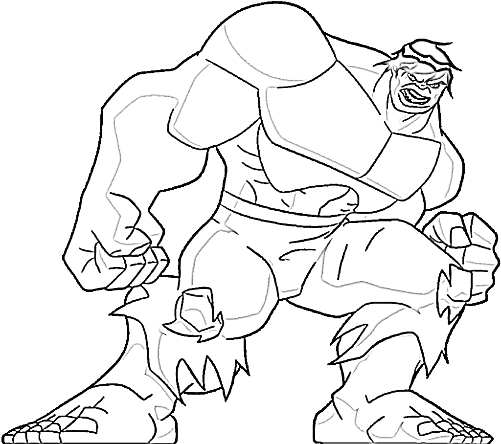 ultimate avengers coloring pages - photo #11