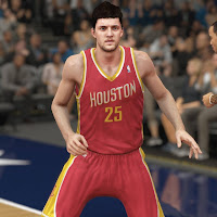 Rocket's Chandler Parsons in NBA 2k14