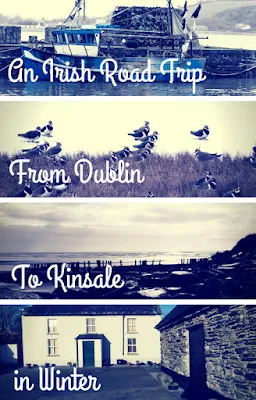 Pinterest Pin: An Irish road trip from Dublin to Kinsale in winter