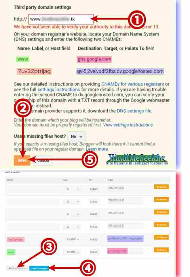 Blogger set (park) free custom domain blogger-set-park-free-custom-domain