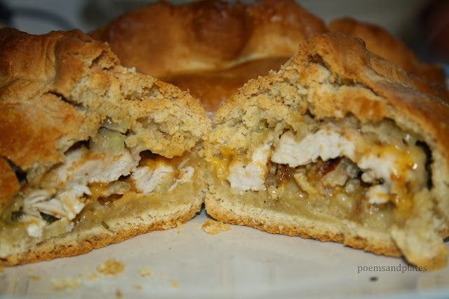 Chicken and cheese pies