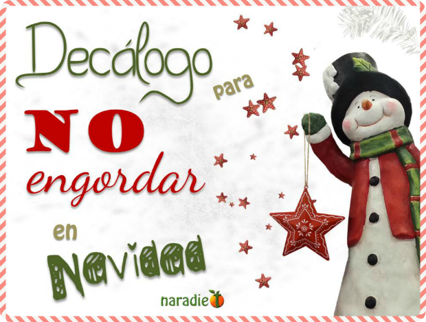 Decálogo para no engordar en navidad