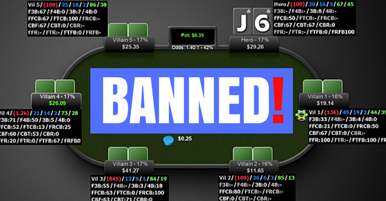 Poker HUDs banned