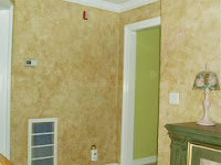 Cat dinding dekoratif klasik Wash paint