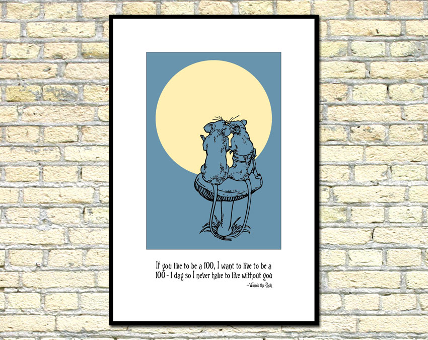 It S About Art And Design Winnie The Pooh Quote Mouse Lovers Full
