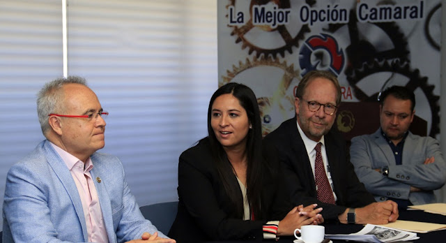 Ana Cristina Ruiz presenta a CANACINTRA cuatro propuestas para el desarrollo industrial