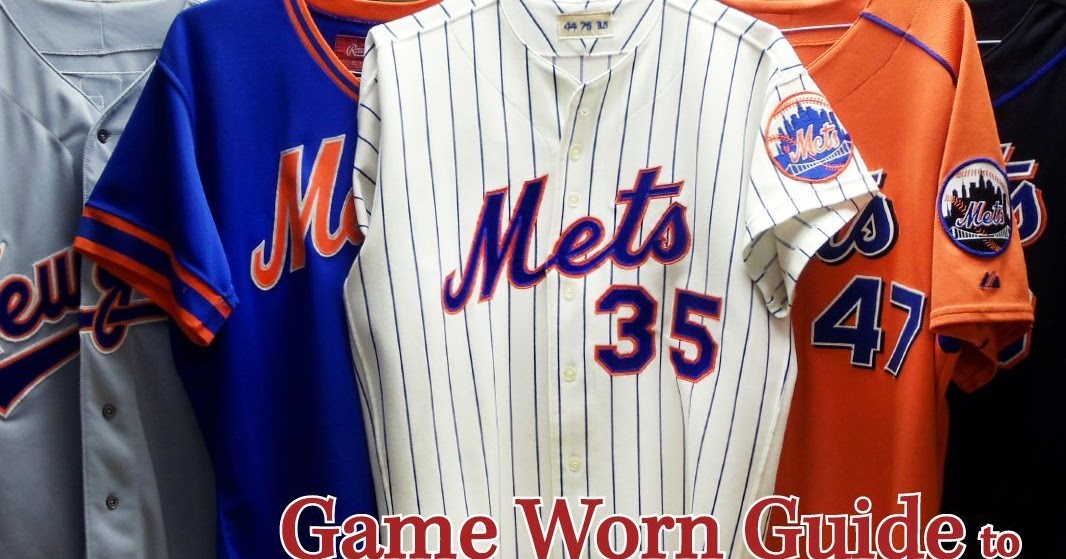 Game Worn Mets Jersey Guide