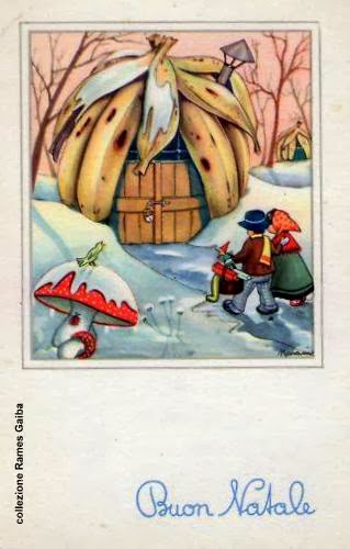 Buon Natale Anni 50.Pinocchio Blog Su Un Meraviglioso Burattino Pinocchio Cartoline Italiane A Tema Natale