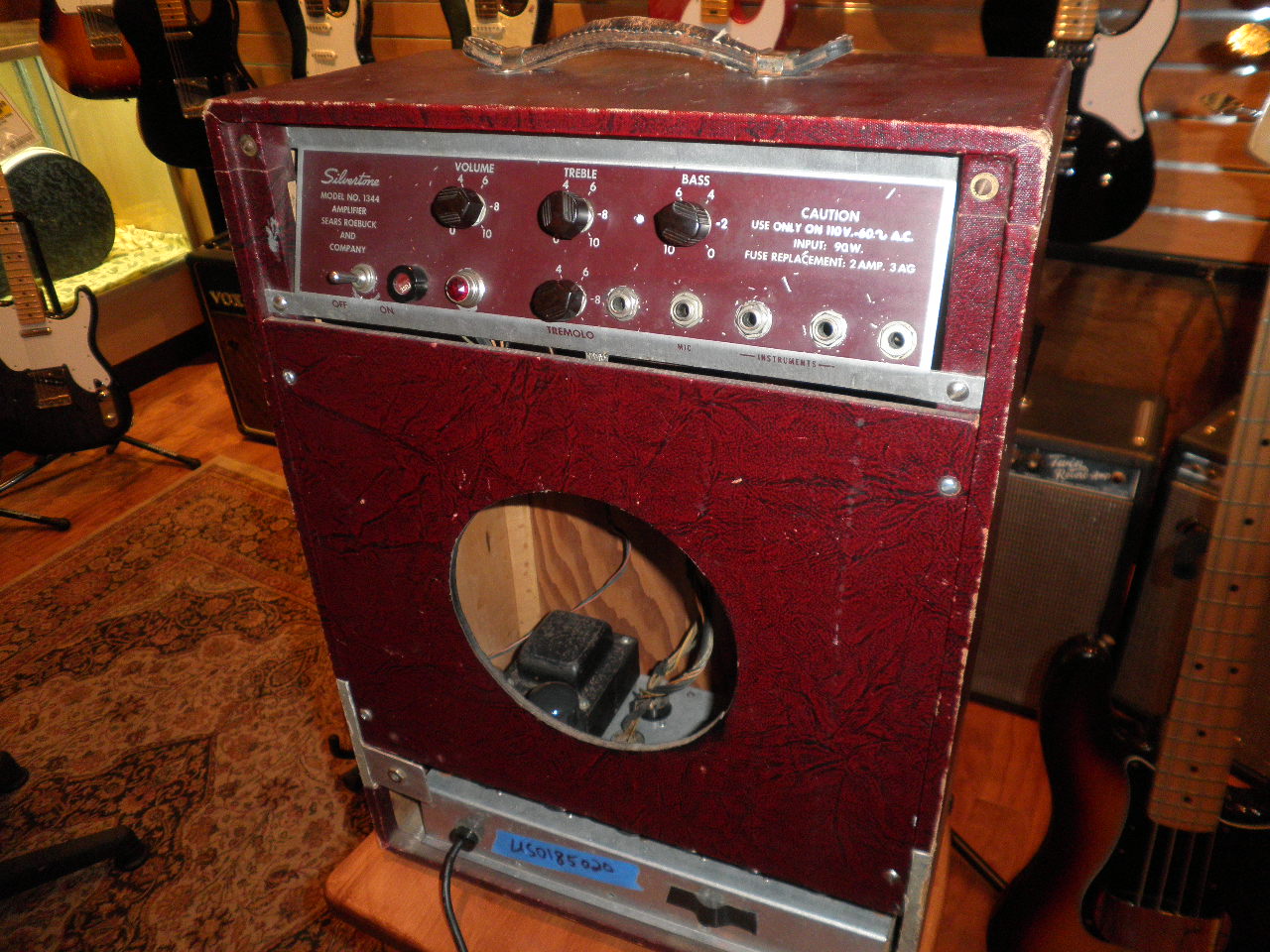 Cooking Up Guitars Silvertone 1344 Amp