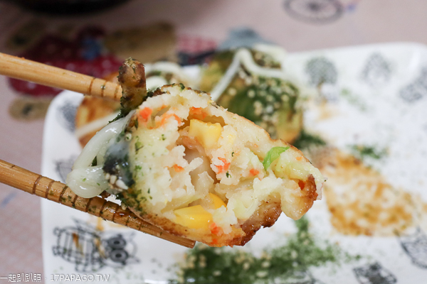 建品素食|蔬圓燒小丸子|菇仔煎|台中太平素食章魚燒|自製番茄醬料