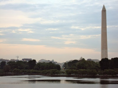 White House and Washington Monument